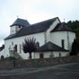 Nous atteignons le terme de notre étape : Saint-Just-Ibarre. L'église Saint-Just-et-Bon-Pasteur date de 1751.